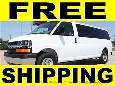 Chevrolet : Express RWD 3500 155 2014 chevrolet express lt 15 passenger mint 15 k miles free shipping