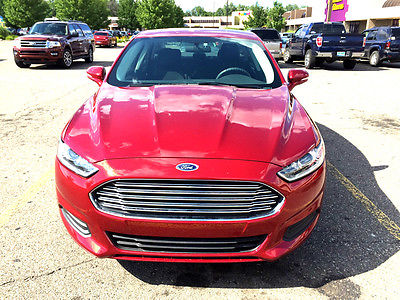 Ford : Fusion SE 2014 ford fusion se ruby red like new