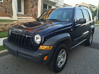 Jeep : Liberty Sport Sport Utility 4-Door 2006 jeep liberty sport automatic 4 x 4 suv 92 k miles well maintained
