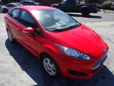 Ford : Fiesta SE 2015 ford fiesta se repairable salvage wrecked damaged fixable project rebuilder