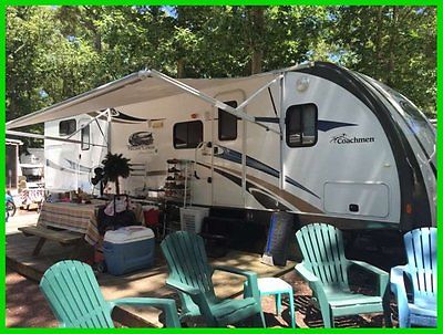 2013 Forest River Freedom Express 310 BHDS 36' TRL 2 Slide Outs Outside Kitchen