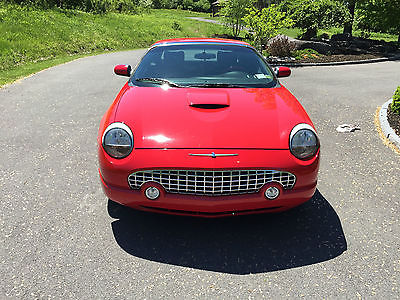 Ford : Thunderbird Deluxe with Hardtop 2002 ford thunderbird