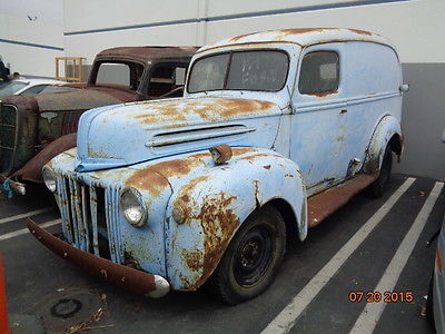 Ford : Other 1947 ford panel van unrestored body only
