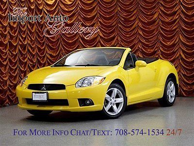 Mitsubishi : Eclipse GS Spyder GS Spyder Low Miles 2 dr Convertible Unspecified Gasoline 2.4L 4 Cyl Solar