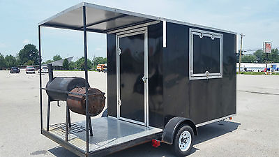 Smoker style catering / concession trailer
