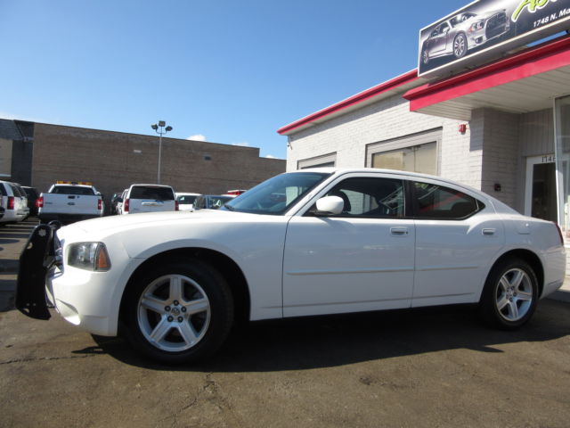 Dodge : Charger 4dr Sdn Poli White 5.7L Hemi 17k Miles Pw Pl Cruise Ex Fed Car Well Maintained Nice