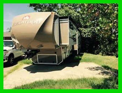 2013 Redwood Residential RW36RL 38' Fifth Wheel 3 Slide Outs Washer/Dryer Combo
