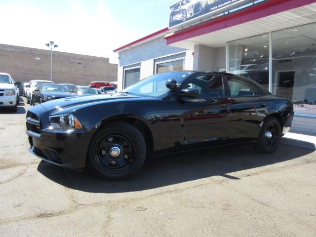 Dodge : Charger 4dr Sdn Poli Black 3.6L V6 Police 45k Miles Warranty Pw Pl Psts Cruise Nice