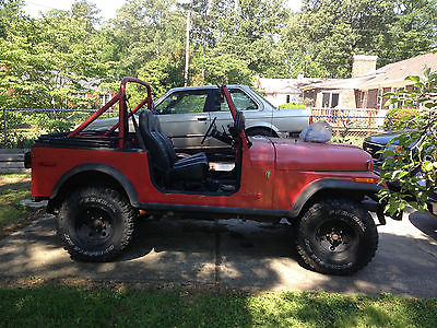 Jeep : CJ CJ-7 1976 jeep cj 7 304 v 8 3 speed automatic t 400 transmission