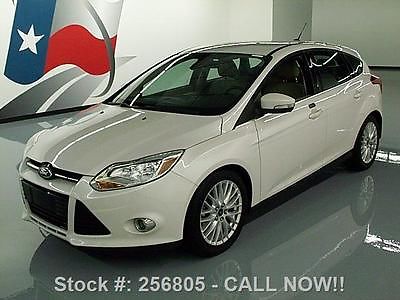 Ford : Focus SEL HATCHBACK AUTO LEATHER NAV 2012 ford focus sel hatchback auto leather nav 59 k mi 256805 texas direct auto