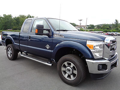 Ford : F-350 Lariat Supercab 6.7L Powerstroke Diesel 4x4 Blue New 2015 F350 SuperCab Lariat Short Bed 4x4 Powerstroke Diesel Leather 4WD Blue