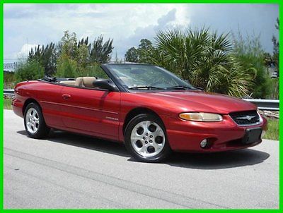 Chrysler : Sebring JXi 2000 chrysler sebring jxi 2.5 l automatic loaded convertible low miles