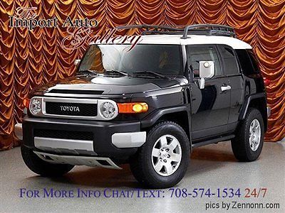 Toyota : FJ Cruiser 4WD 4dr Automatic 4 wd 4 dr automatic suv manual gasoline 4.0 l v 6 cyl white black diamond