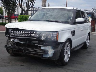 Land Rover : Range Rover Sport HSE 4WD 2012 land rover range rover sport hse 4 wd damaged repairable loaded low miles