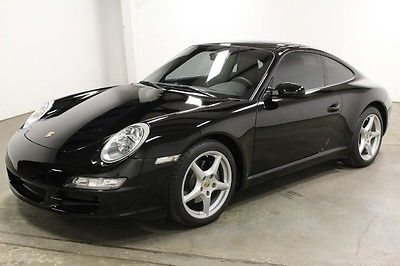 Porsche : 911 Carrera 2007 porsche 911 coupe 6 speed only 8 k miles leather roof xenons bose black