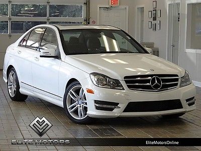 Mercedes-Benz : C-Class C300 Sport 13 mercedes benz c 300 4 matic awd sport p 1 sunroof heated seats harman kardon