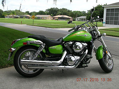 Kawasaki : Vulcan 2004 kawasaki vulcan 1600 mean streak mint 5 700 miles candy lime green