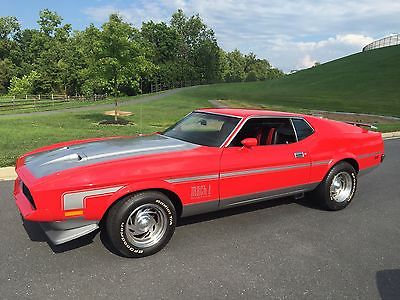 Ford : Mustang Mach 1 1972 ford mustang mach 1 custom