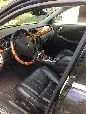 Jaguar : S-Type SR 2007 supercharged sr 4 dr black fully loaded 48 215 miles excellent conditions