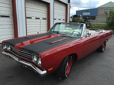Plymouth : Road Runner Convertible  1969 plymouth road runner convertible matching numbers