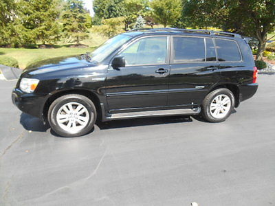 Toyota : Highlander LIMITED,LEATHER,ROOF,4X4,NAVIGATION,3 ROWS,ALL OPT 2006 toyota highlander limited hybrid every option with navigation nice b o