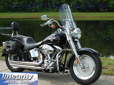 Harley-Davidson : Softail 2005 harley davidson fat boy flstf 1 owner beautiful bike