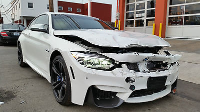BMW : M4 NO RESERVE 2015 bmw m 4 m 3 coupe turbo loaded salvage rebuildable repairable not m 5 m 6 s 4 s 5