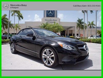 Mercedes-Benz : E-Class E350 Convertible Unlimited Mile CPO Warranty Red Red Interior Heated Seats Keyless Go Please call Russ Kerr at 855-235-9345