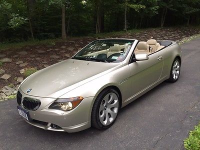BMW : 6-Series 650i Convertible 2006 bmw 650 i convertible excellent condition low miles