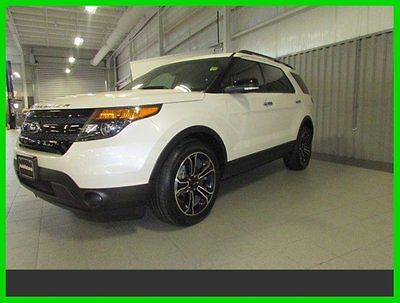 Ford : Explorer Sport 4x4, 3.5L Ecoboost, Nav, Roof, Ford CPO 2014 ford explorer sport 4 x 4 3.5 l turbo leather nav pano roof 2 nd row capt