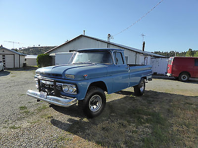 Chevrolet : C-10 1963 chevy pickup truck c 10 4 x 4 restored and ready to go