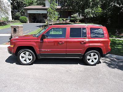 Jeep : Patriot Limited Sport Utility 4-Door 2012 jeep patriot limited 4 x 4 w leather navigation and sunroof