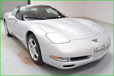 Chevrolet : Corvette 4x2 V8 Coupe Leather Seats LOW MILES CLEAN CARFAX! FINANCING AVAILABLE!! 90k Miles Used 2000 Chevrolet Corvette Coupe 5.7L V8 RWD