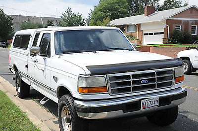 Ford : F-250 XLT 4 wheel drive 1995 ford f 250 xlt extended cab pickup 2 door 7.3 l