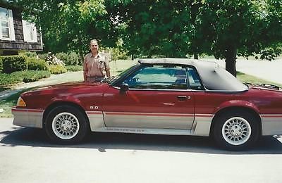 Ford : Mustang GT Ford Mustang Convertable, GT 1988, RED, 5.0 engine,  $9500 firm