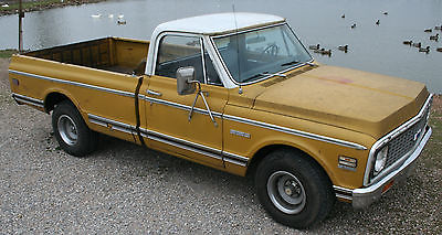 Chevrolet : C-10 Cheyenne 1971 chevy c 10 cheyenne chevrolet original patina shop truck