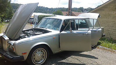 Rolls-Royce : Silver Shadow standard 1976 rolls royce silver shadow stored in a garage for 20 years runs needs work