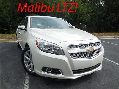 Chevrolet : Malibu 4dr Sedan LTZ w/1LZ Chevrolet Malibu 4dr Sedan LTZ w/1LZ Low Miles Automatic Gasoline 2.5L 4 Cyl Whi
