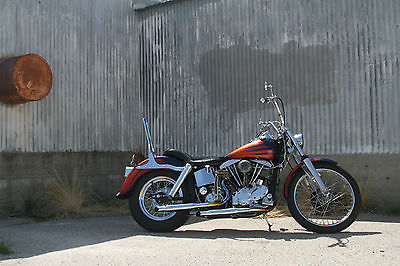 Harley-Davidson : Other 1966 harley davidson 70 s mild custom fl gen shovelhead