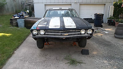 Chevrolet : Chevelle Malibu Hardtop 2-Door 69 chevelle project factory 4 speed and 12 bolt rear end car