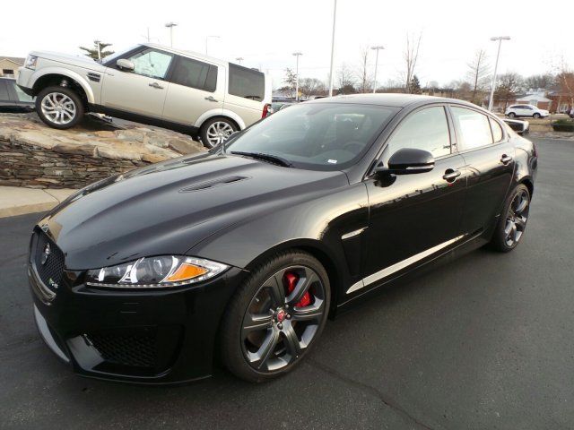 Jaguar : XF V8 XFR-S V8 XFR-S New 5.0L NAV CD CARBON FIBER REAR WING ULTIMATE BLACK METALLIC ABS