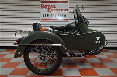 Royal Enfield : MILITARY KOZY SIDECAR 2014 royal enfield bullet c 5 military with kozy sidecar financing call now