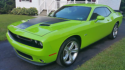 Dodge : Challenger RT PLUS 2015 dodge challenger rt plus rare color combo like new only 1 850 miles