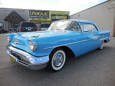 Oldsmobile : Eighty-Eight w/ J2 Tripower 1957 oldsmobile 88 holiday coupe j 2 tripower excellent body and paint trades