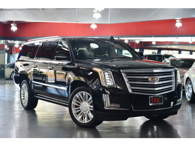Cadillac : Escalade Platinum Platinum Edition !