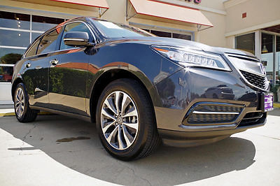Acura : MDX Tech Pkg 2015 acura mdx 1 owner technology package navigation leather moonroof