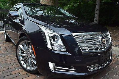 Cadillac : XTS AWD PLATINUM-EDITION 2013 cadillac xts platinum sedan 4 door 3.6 l awd navi pano hud camera 20 xenon