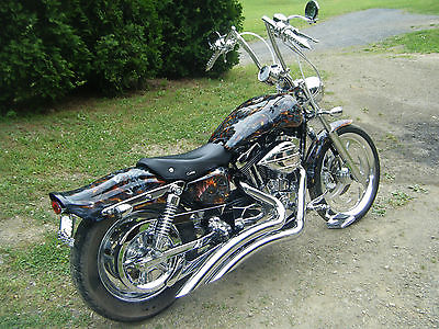 Harley-Davidson : Sportster Harley Davidson Custom Motorcycle