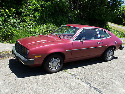 Ford : Other Base Sedan 3-Door 1979 ford pinto base sedan 3 door 2.3 l