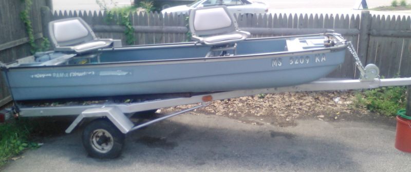 BOAT AND TRAILER